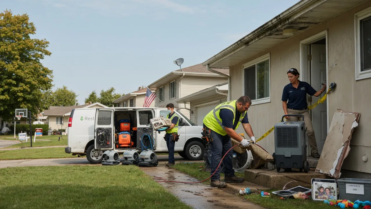 Water Damage Restoration in Maple, TX near me